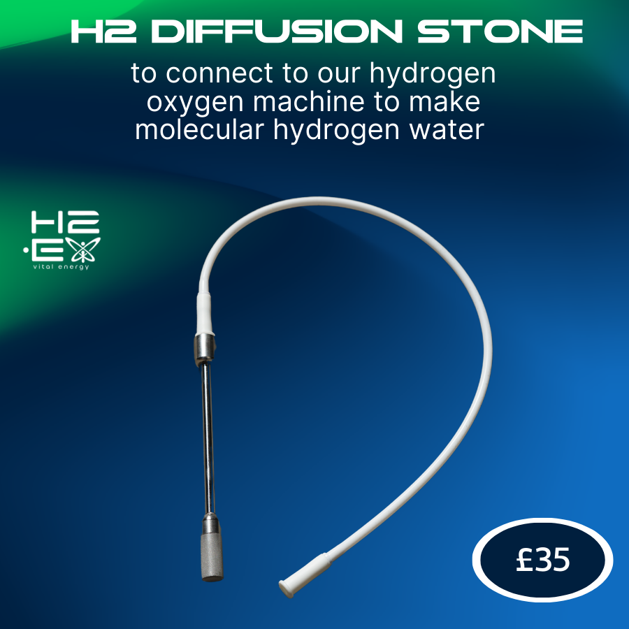 Diffusion Stone to Make Molecular Hydrogen Water