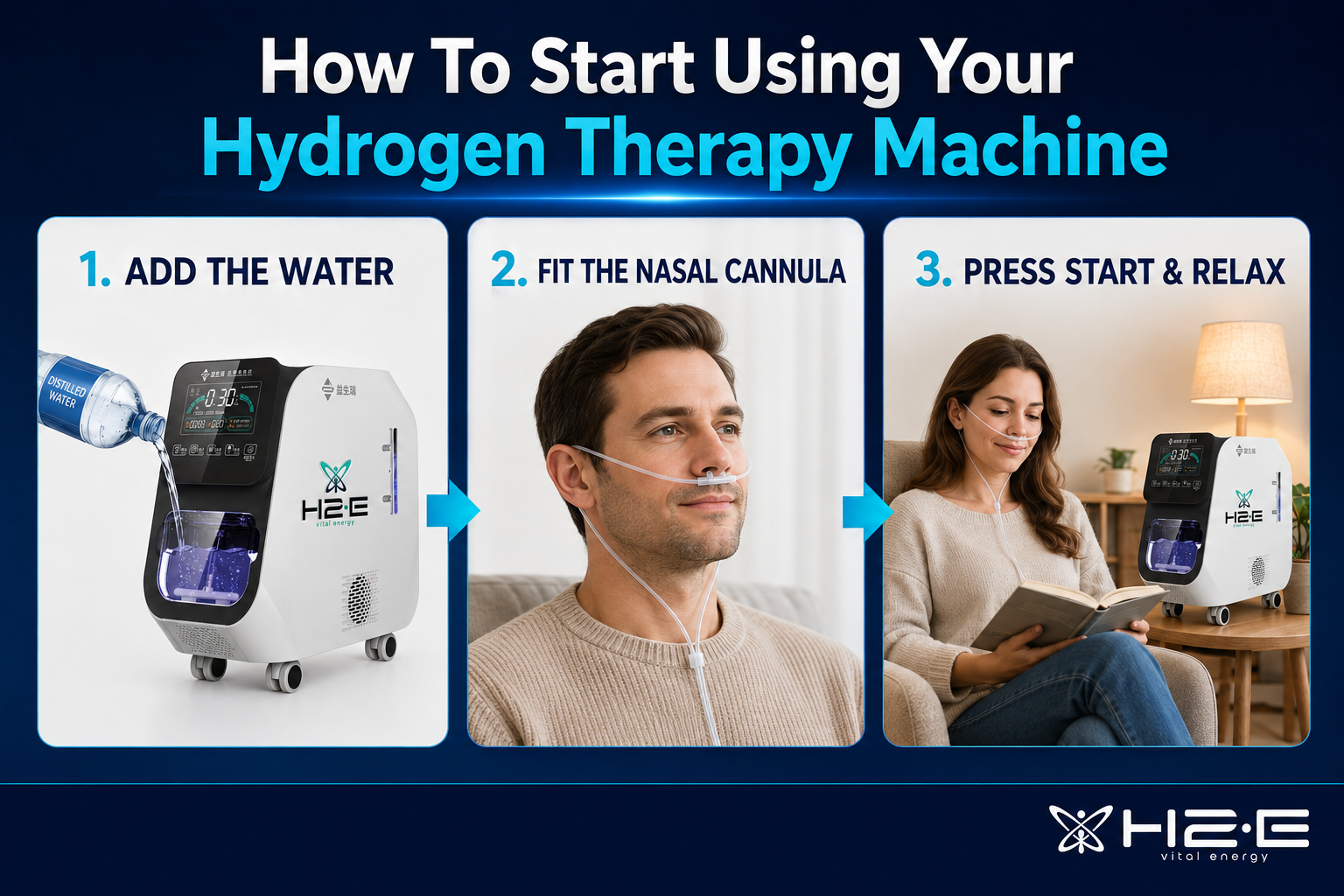 How To Start Using Your Hydrogen Therapy Machine