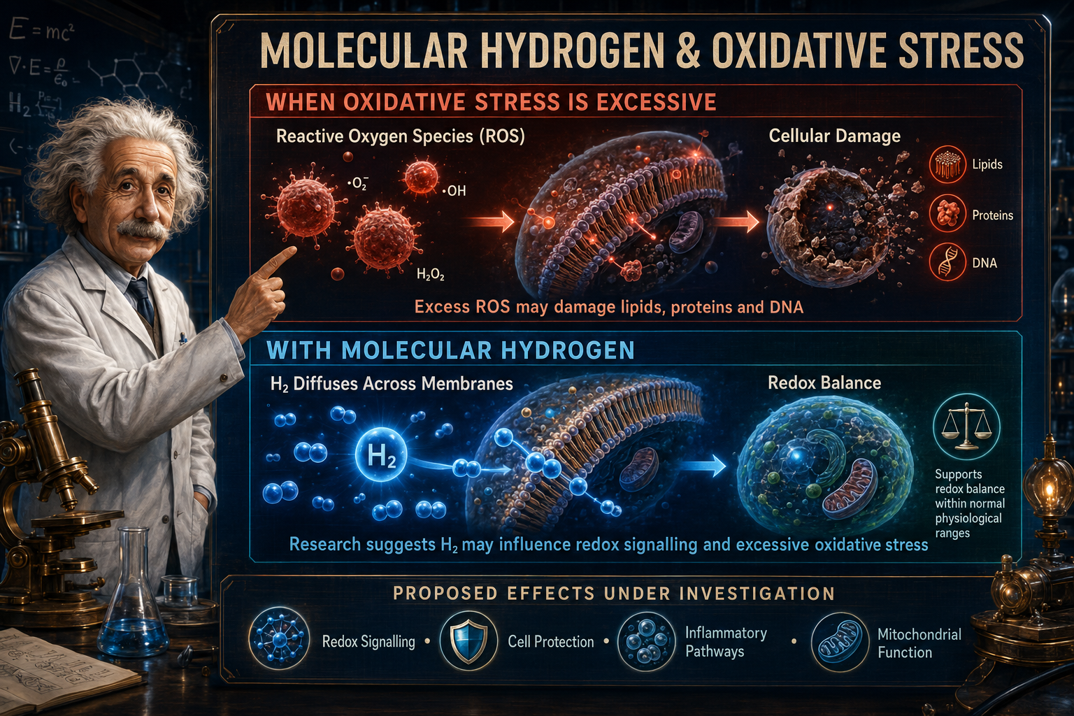 Hydrogen Therapy and Oxidative Stress